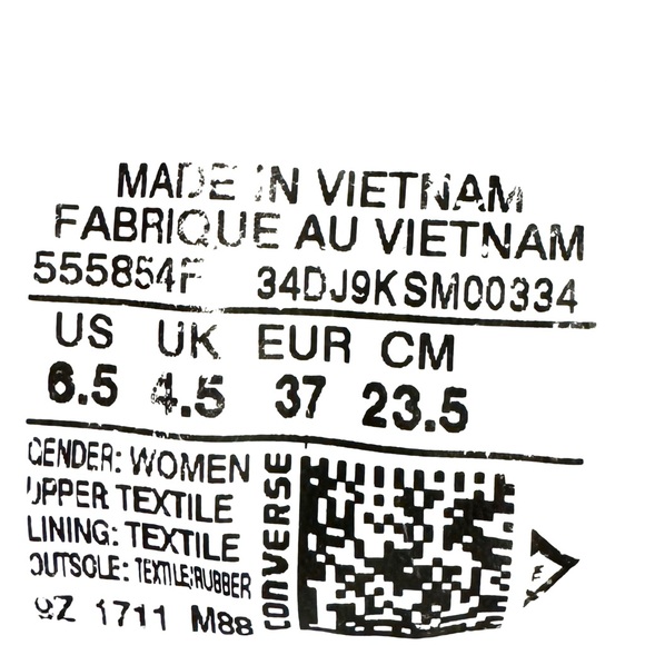 Pretty In Pink Converse High Tops - Picture 13 of 13